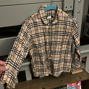 Burberry plaid shirt 5